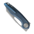 Vosteed Thunderbeast - Blastwash - Titanium sulankstomas peilis, mėlyna