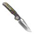 Vosteed Thunderbird V - Dual Satin & Bead Blast - CamoCarbon 접이식 나이프, Ultimate Warrior