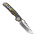 Vosteed Thunderbird V - Dual Satin & Bead Blast - CamoCarbon 접이식 나이프, Ultimate Warrior