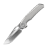 Coltello pieghevole Vosteed Thunderbird V - Dual Satin & Bead Blast - Titanium, grigio