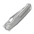 Vosteed Thunderbird V - Dual Satin & Bead Blast - Titanium 접이식 나이프, 회색