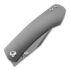 Vosteed Vallhund - Stonewash - Titanium fällkniv, grå
