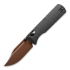 Vosteed Vombat - Bowie - Copper Dune - Aluminum kääntöveitsi, musta