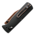 Coltello pieghevole Vosteed Vombat - Bowie - Copper Dune & Black