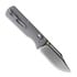 Coltello pieghevole Vosteed Vombat - Satin Bowie - Aluminium, grigio