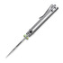 Coltello pieghevole Vosteed Vombat - Satin Bowie - Aluminium, grigio