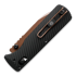 Vosteed Vombat - Zulu - Copper Dune - Aluminum kääntöveitsi, musta