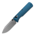 Vosteed Vombat - Zulu - Stonewash - Aluminum kääntöveitsi, sininen