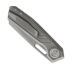Vosteed Xeno - Acid Wash - Titanium fällkniv, Dim Gray