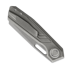 Vosteed Xeno - Acid Wash - Titanium sulankstomas peilis, Dim Gray
