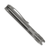Vosteed Xeno - Acid Wash - Titanium sulankstomas peilis, Dim Gray