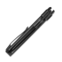Vosteed Xeno - Blackwash + Satin - Titanium kääntöveitsi, musta