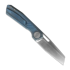 Vosteed Xeno - Satin - Titanium sulankstomas peilis, mėlyna