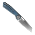 Coltello pieghevole Vosteed Xeno - Satin - Titanium, blu