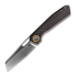 Vosteed Xeno - Satin - Titanium sulankstomas peilis, Dark Reddish Purple