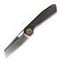 Coltello pieghevole Vosteed Xeno - Satin - Titanium, Dark Reddish Purple