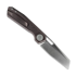 Vosteed Xeno - Satin - Titanium sulankstomas peilis, Dark Reddish Purple
