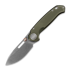 Vosteed - Zander - Stonewash - Aluminium, olive drab