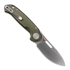 Vosteed Zander - Stonewash - Aluminium &ouml;sszecsukhat&oacute; k&eacute;s, z&ouml;ld