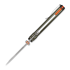 Vosteed Zander - Stonewash - Aluminium összecsukható kés, zöld