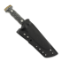 Wander Tactical Centuria Pilot Tanto, Black Micarta, Black Blood