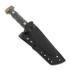 Wander Tactical Centuria Pilot Tanto, Black Micarta, Black Blood
