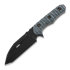 Wander Tactical Hurricane išgyvenimo peilis, juoda