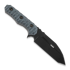 Wander Tactical Hurricane išgyvenimo peilis, juoda