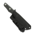 Wander Tactical Scrambler peilis, Raw finish, black handle