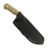 Wander Tactical Smilodon veitsi, black blood, brown handle