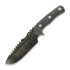 Wander Tactical Uro Saw, Black Micarta, Marble Finish