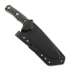 Wander Tactical Uro Saw, Black Micarta, Marble Finish