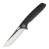 We Knife - 604F Dragon Scale Tanto, musta
