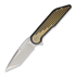 We Knife 616 kääntöveitsi, stonewash/satin 616SW