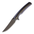 We Knife 704 Carbon Fiber sulankstomas peilis, black stonewash 704CFBS
