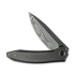 We Knife Acuminal Damasteel, Polished Gray Titanium WE23070-DS1