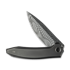 We Knife Acuminal Damasteel, Polished Gray Titanium WE23070-DS1
