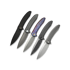 We Knife Acuminal Damasteel, Polished Gray Titanium WE23070-DS1