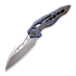Zavírací nůž We Knife Arrakis Titanium, blue/brown 906E
