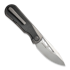 We Knife Baloo Gray Titanium kääntöveitsi, Dark Green Micarta 21033-4