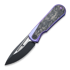 Складной нож We Knife Baloo Purple Titanium, Shredded Crabon 21033-3