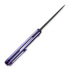 We Knife Baloo Purple Titanium 折叠刀, Shredded Crabon 21033-3