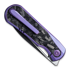 We Knife Baloo Purple Titanium 折叠刀, Shredded Crabon 21033-3