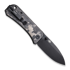 We Knife Banter 折り畳みナイフ, marble carbon fiber 2004H