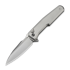 We Knife Dressytak, Gray Titanium, Satin WE25059