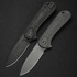 Coltello pieghevole We Knife Elementum, Black Titanium, Black Stonewash WE18062XA-1
