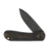 Coltello pieghevole We Knife Elementum, Bronze Titanium, Black Stonewash WE18062XA-3