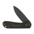 Coltello pieghevole We Knife Elementum, Bronze Titanium, Black Stonewash WE18062XA-3