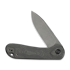 Coltello pieghevole We Knife Elementum, Gray Titanium, Stonewash WE18062XA-2