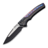 We Knife Exciton, Black Titanium, Flamed, Black Stonewash WE22038A-4